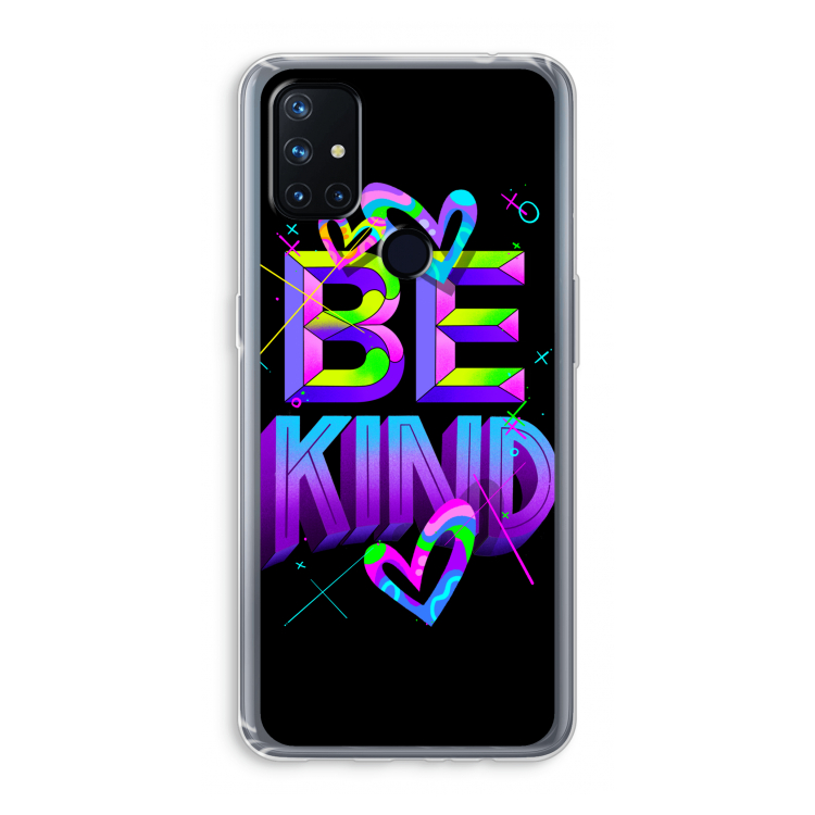 Be Kind: OnePlus Nord N10 5G Transparant Hoesje