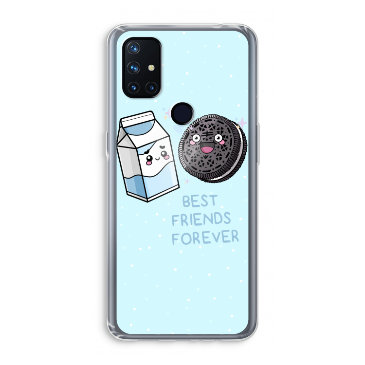 Best Friend Forever: OnePlus Nord N10 5G Transparant Hoesje