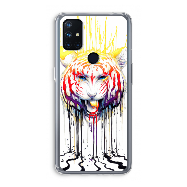 Fading: OnePlus Nord N10 5G Transparant Hoesje