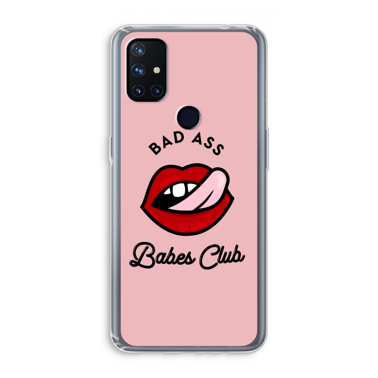 Badass Babes Club: OnePlus Nord N10 5G Transparant Hoesje