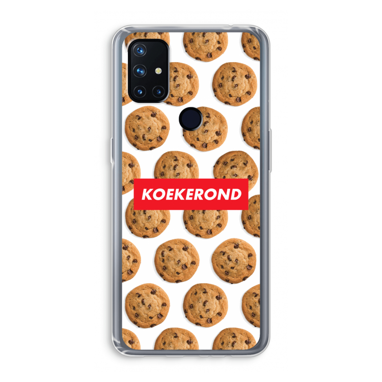 Koekerond: OnePlus Nord N10 5G Transparant Hoesje