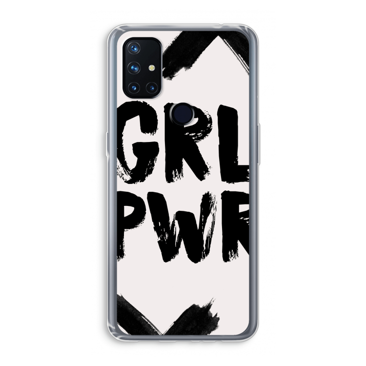 Girl Power #2: OnePlus Nord N10 5G Transparant Hoesje