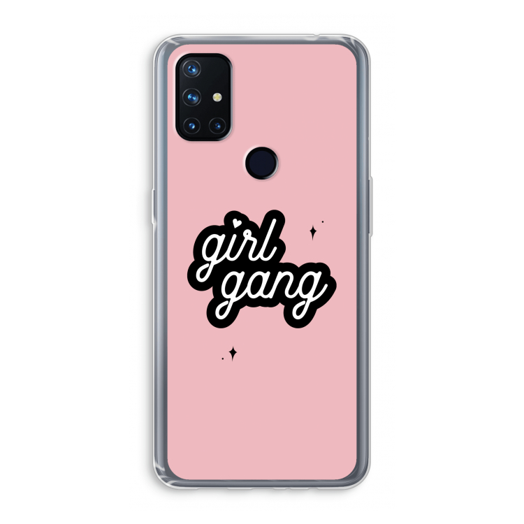 Girl Gang: OnePlus Nord N10 5G Transparant Hoesje