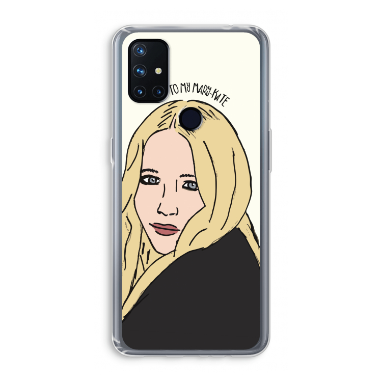 Mary Kate: OnePlus Nord N10 5G Transparant Hoesje