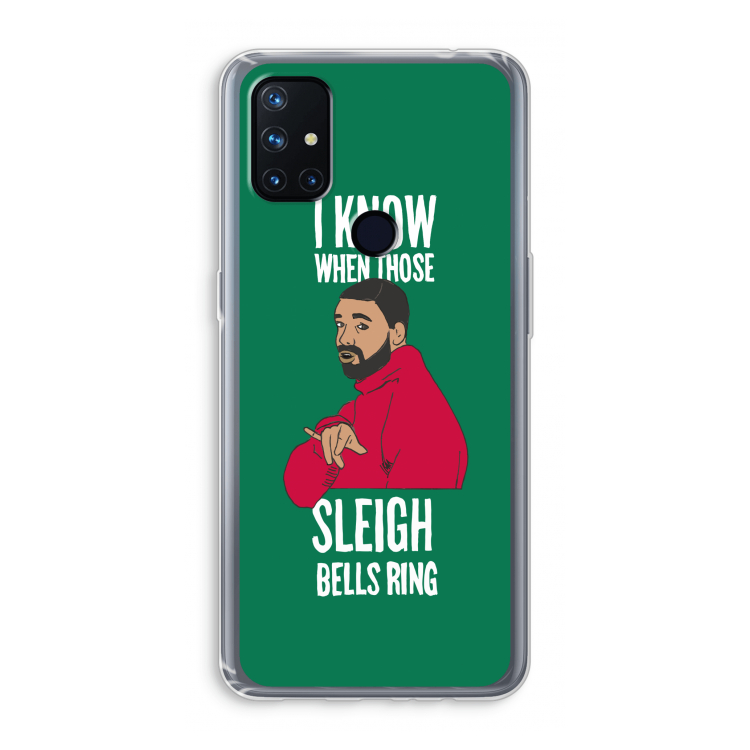 Sleigh Bells Ring: OnePlus Nord N10 5G Transparant Hoesje