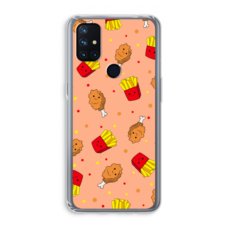 Chicken 'n Fries: OnePlus Nord N10 5G Transparant Hoesje