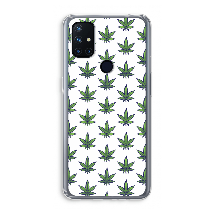 Weed: OnePlus Nord N10 5G Transparant Hoesje