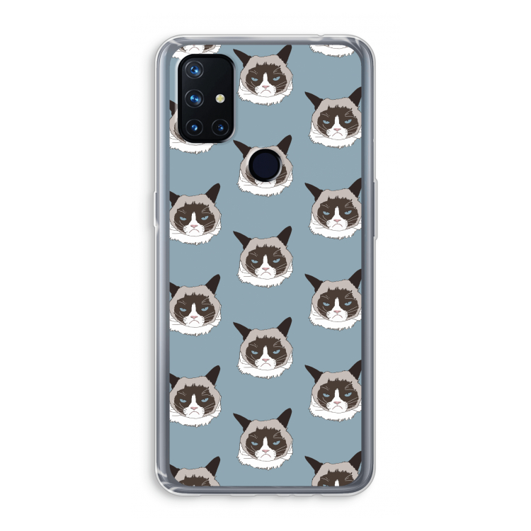 It's a Purrr Case: OnePlus Nord N10 5G Transparant Hoesje