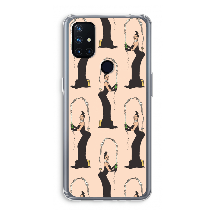 Pop Some Kim: OnePlus Nord N10 5G Transparant Hoesje
