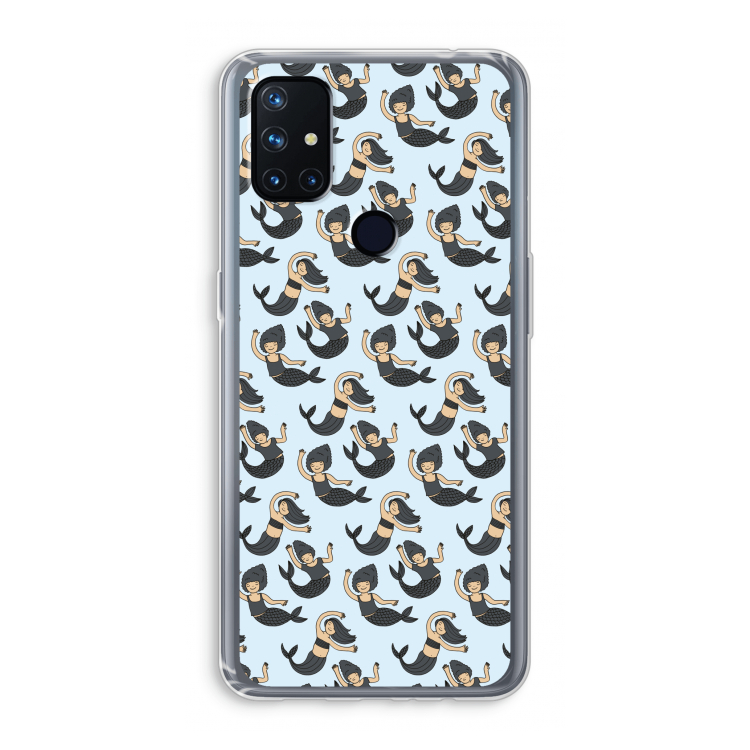 Zeemeermin: OnePlus Nord N10 5G Transparant Hoesje