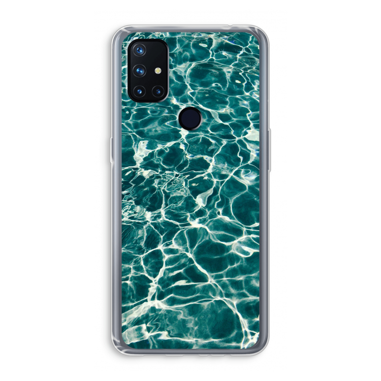 Weerkaatsing water: OnePlus Nord N10 5G Transparant Hoesje
