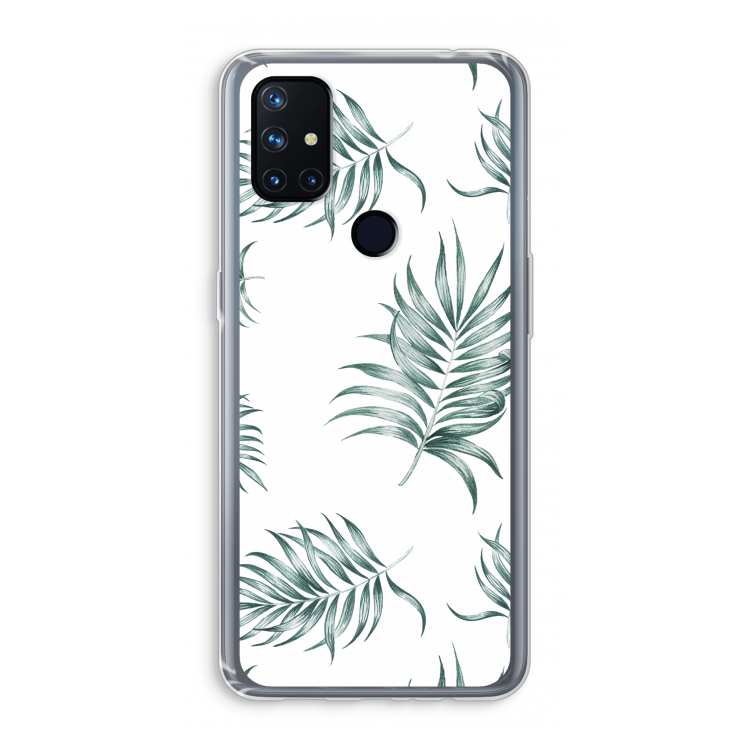 Simple leaves: OnePlus Nord N10 5G Transparant Hoesje