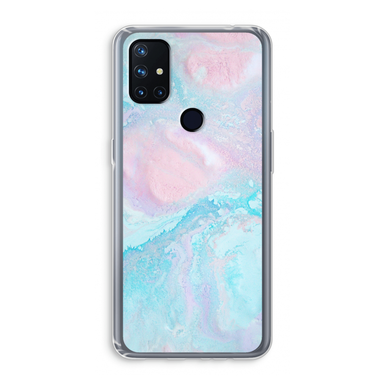 Fantasie pastel: OnePlus Nord N10 5G Transparant Hoesje