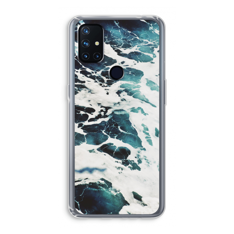 Golven: OnePlus Nord N10 5G Transparant Hoesje