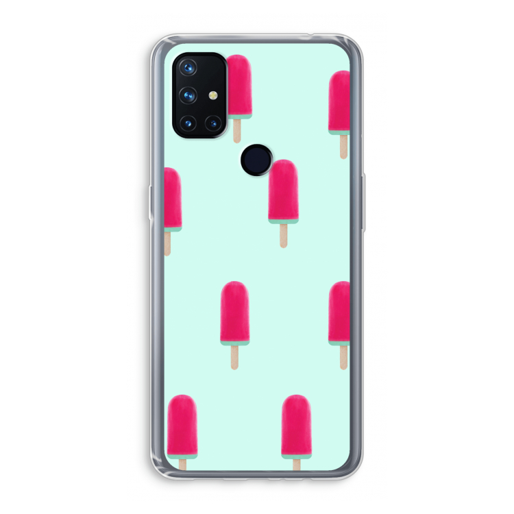 Waterijsje: OnePlus Nord N10 5G Transparant Hoesje