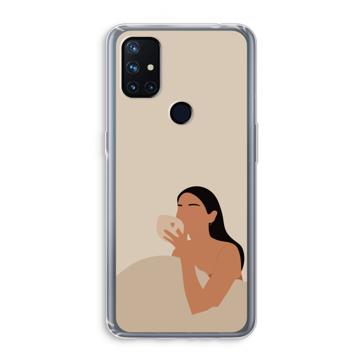 Fresh coffee: OnePlus Nord N10 5G Transparant Hoesje