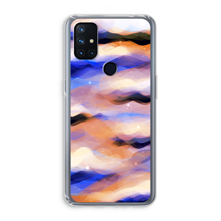 Donkere Wolken: OnePlus Nord N10 5G Transparant Hoesje