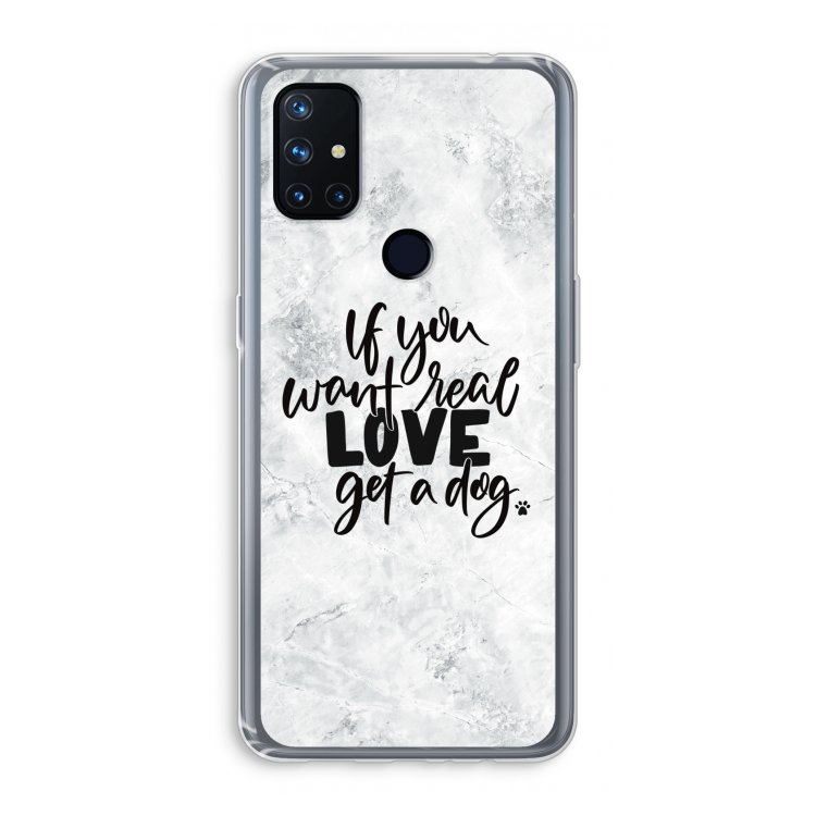 Partner in crime: OnePlus Nord N10 5G Transparant Hoesje