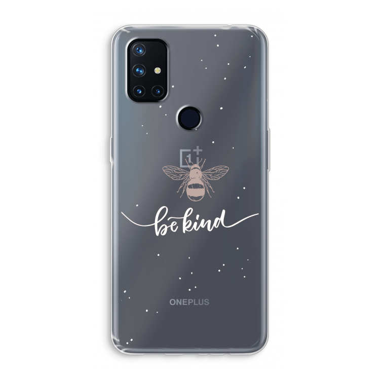 Be(e) kind: OnePlus Nord N10 5G Transparant Hoesje
