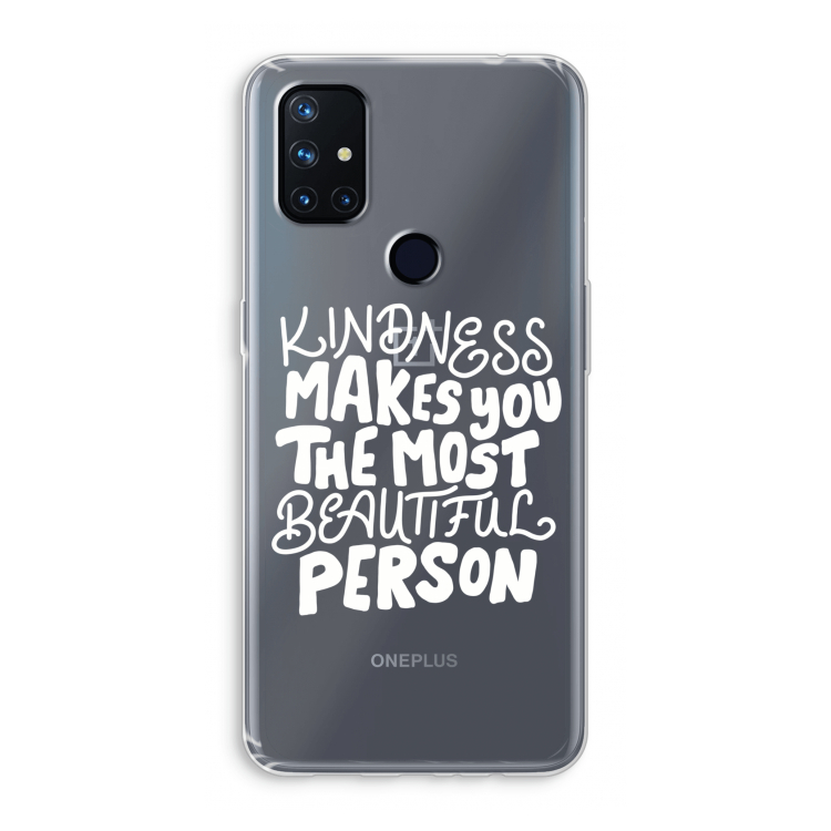 The prettiest: OnePlus Nord N10 5G Transparant Hoesje