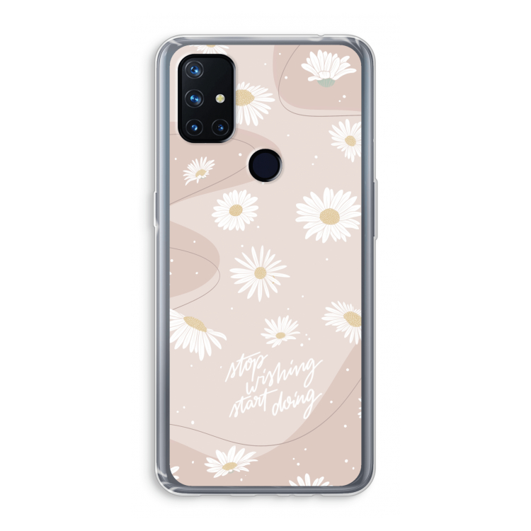 Daydreaming becomes reality: OnePlus Nord N10 5G Transparant Hoesje