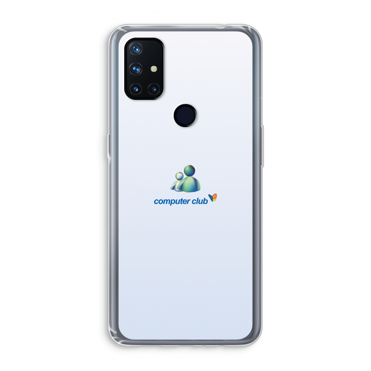 MSN: OnePlus Nord N10 5G Transparant Hoesje
