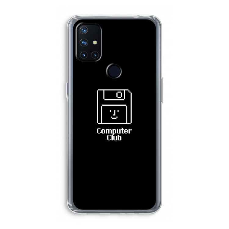 Hello: OnePlus Nord N10 5G Transparant Hoesje