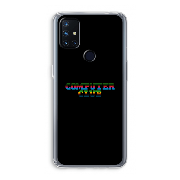 Retro: OnePlus Nord N10 5G Transparant Hoesje