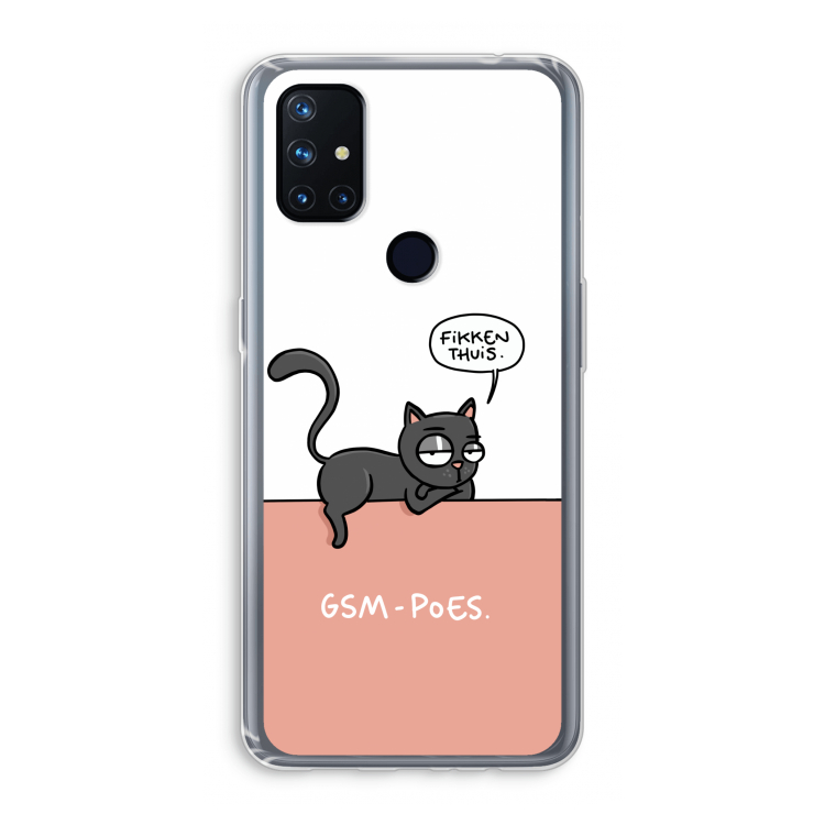 GSM poes: OnePlus Nord N10 5G Transparant Hoesje