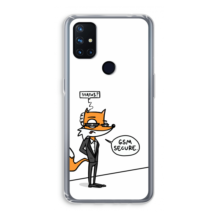 GSM secure: OnePlus Nord N10 5G Transparant Hoesje
