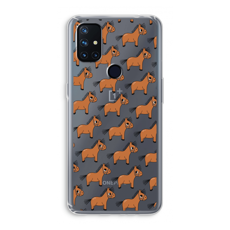 Pony: OnePlus Nord N10 5G Transparant Hoesje