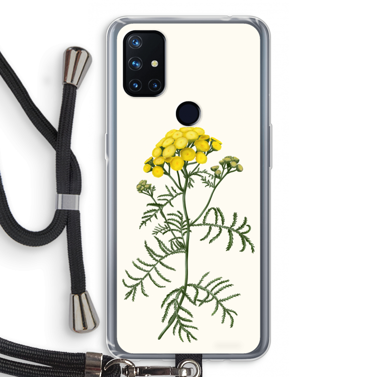 Tansy: OnePlus Nord N10 5G Transparant Hoesje met koord