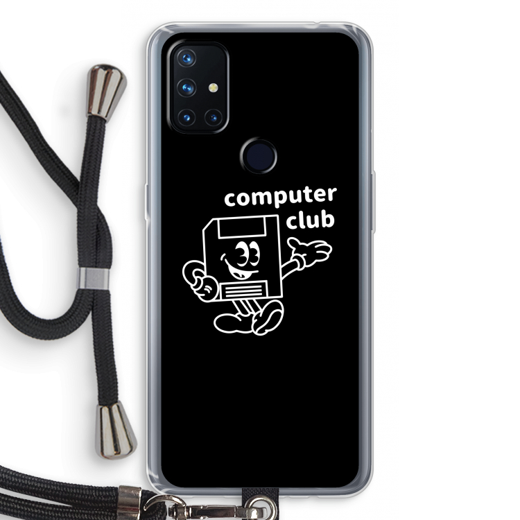 Floppyhead: OnePlus Nord N10 5G Transparant Hoesje met koord