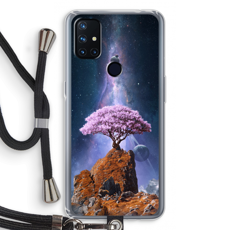 Ambition: OnePlus Nord N10 5G Transparant Hoesje met koord