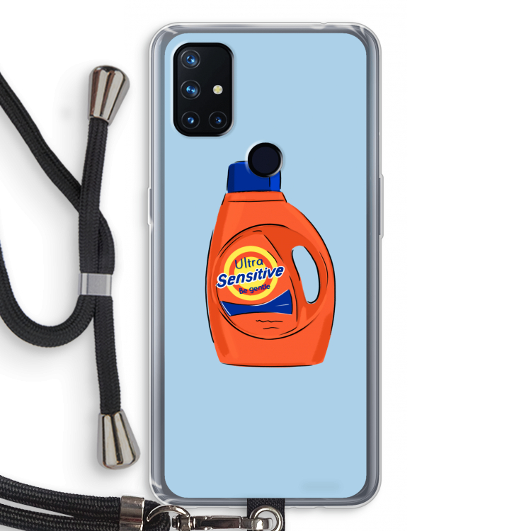 Ultra Sensitive: OnePlus Nord N10 5G Transparant Hoesje met koord
