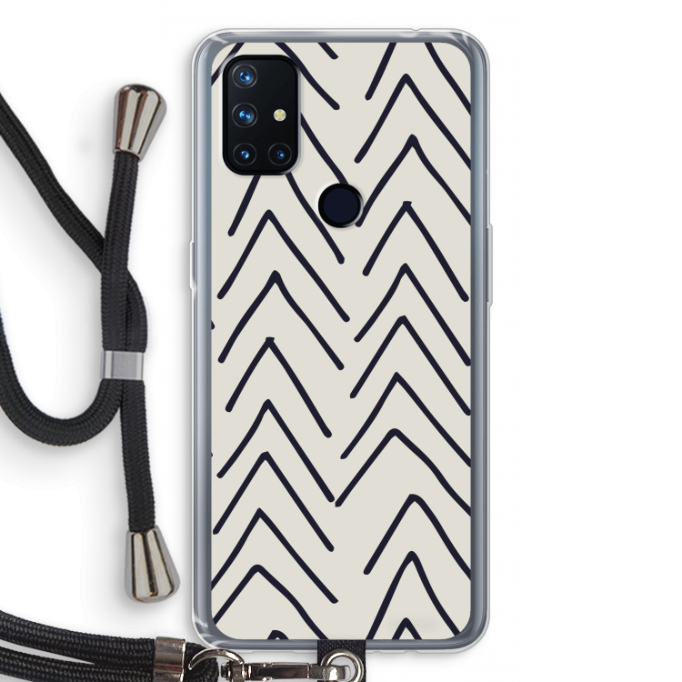 Marrakech Arrows: OnePlus Nord N10 5G Transparant Hoesje met koord