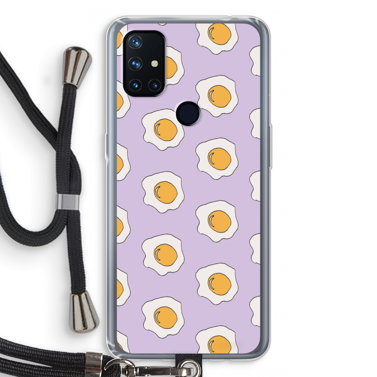 Bacon to my eggs #1: OnePlus Nord N10 5G Transparant Hoesje met koord