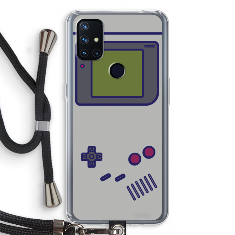 Game On: OnePlus Nord N10 5G Transparant Hoesje met koord