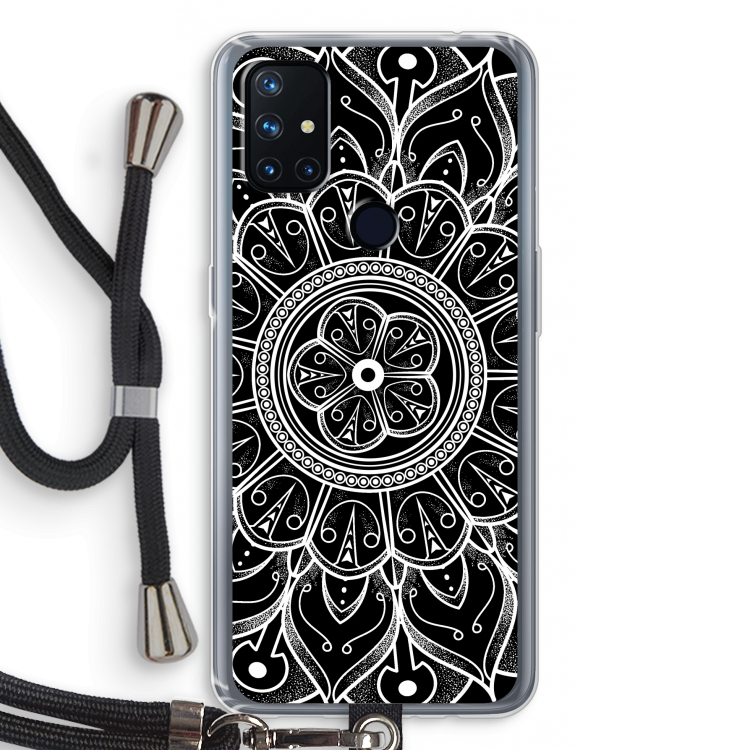 Roses Are Red: OnePlus Nord N10 5G Transparant Hoesje met koord