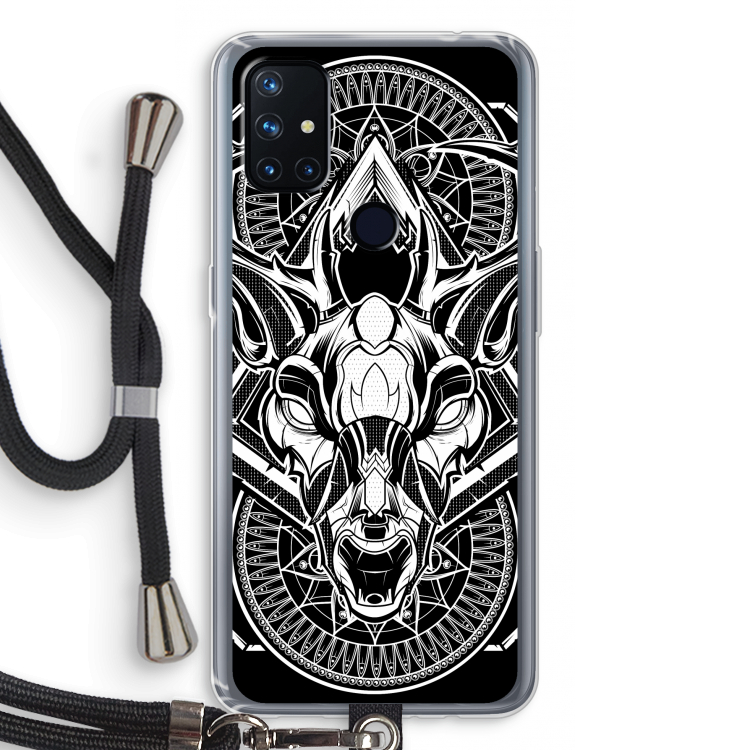 Oh Deer: OnePlus Nord N10 5G Transparant Hoesje met koord