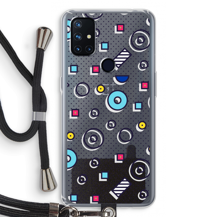8-bit N°9: OnePlus Nord N10 5G Transparant Hoesje met koord