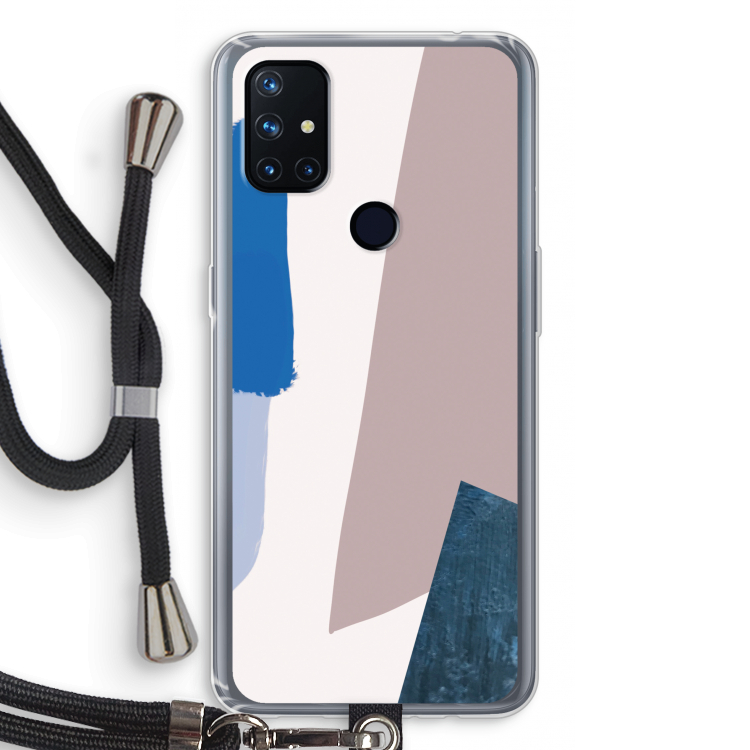 Lapis: OnePlus Nord N10 5G Transparant Hoesje met koord
