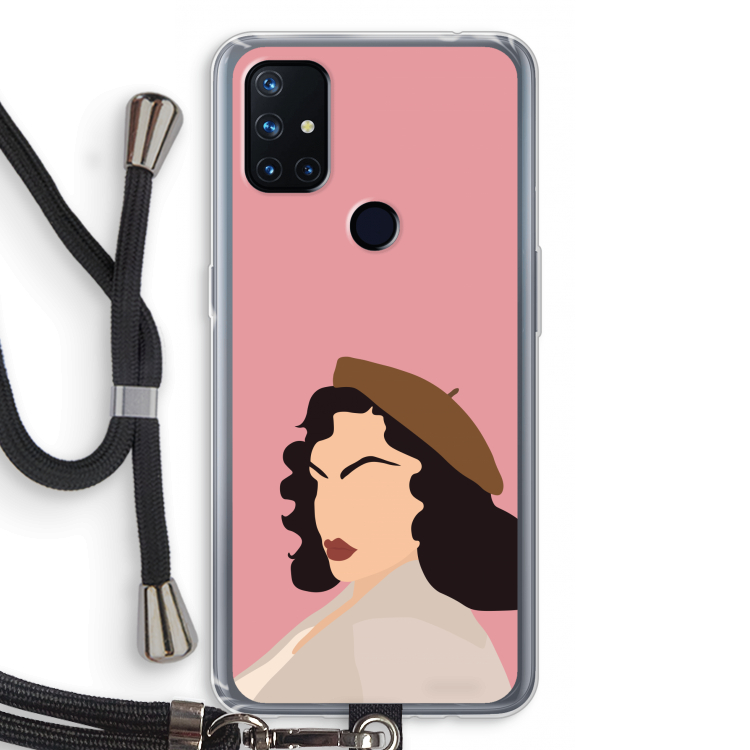Confidence: OnePlus Nord N10 5G Transparant Hoesje met koord