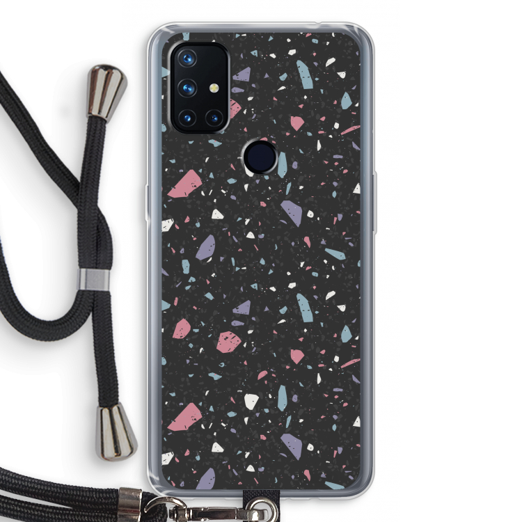 Terrazzo N°16: OnePlus Nord N10 5G Transparant Hoesje met koord