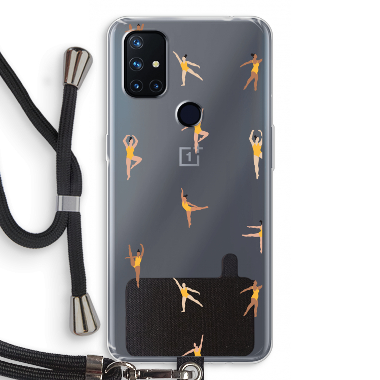Dans #2: OnePlus Nord N10 5G Transparant Hoesje met koord