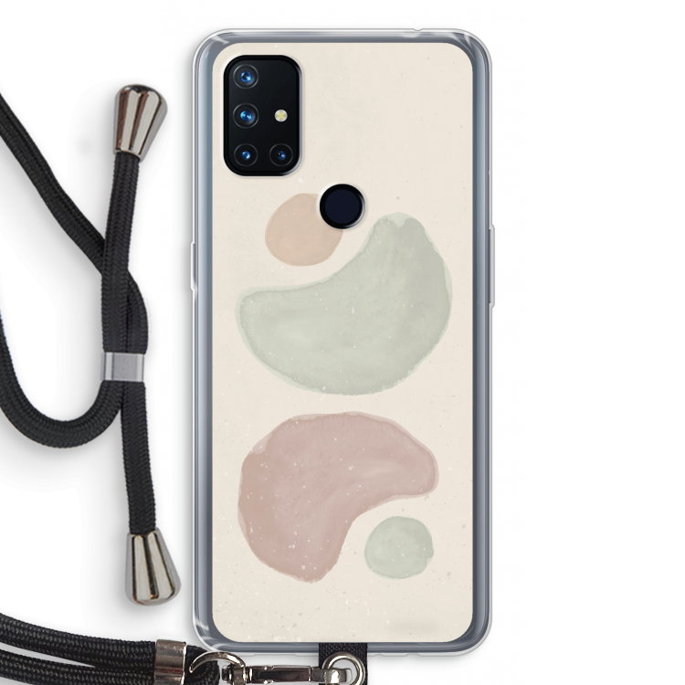 Geo #10: OnePlus Nord N10 5G Transparant Hoesje met koord