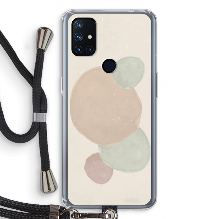 Geo #9: OnePlus Nord N10 5G Transparant Hoesje met koord
