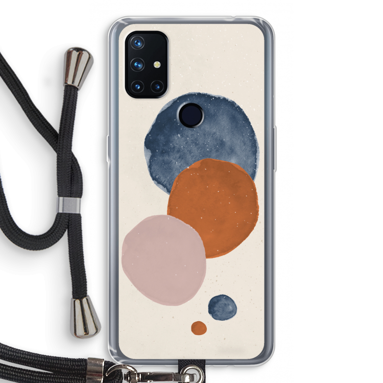 Geo #4: OnePlus Nord N10 5G Transparant Hoesje met koord
