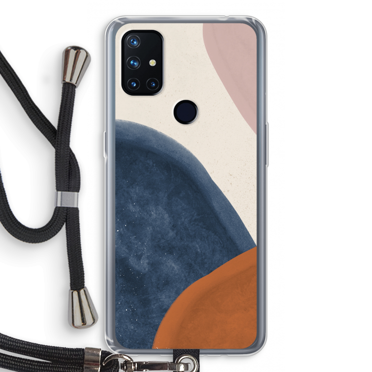 Geo #1: OnePlus Nord N10 5G Transparant Hoesje met koord
