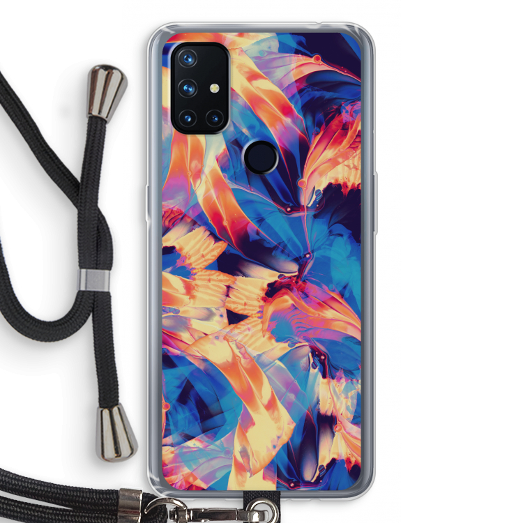 Tuesday Night: OnePlus Nord N10 5G Transparant Hoesje met koord